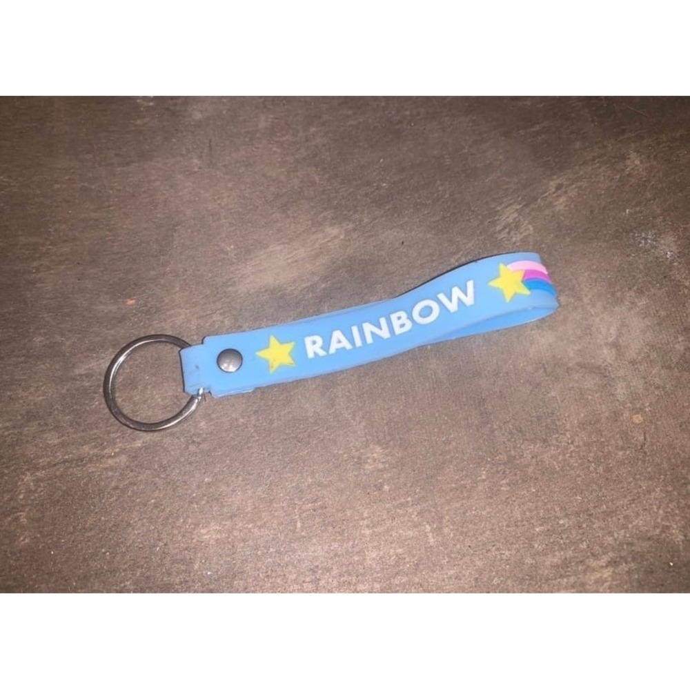 RAINBOW KEYCHAIN, gently used keychain